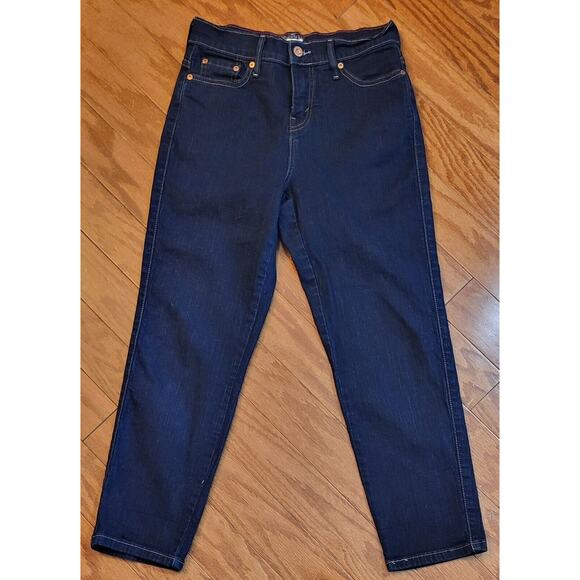 Levi's 512 Womens (Size 4) Blue Denim Perfectly Slimming Ankle Pencil Jeans - Picture 15 of 16